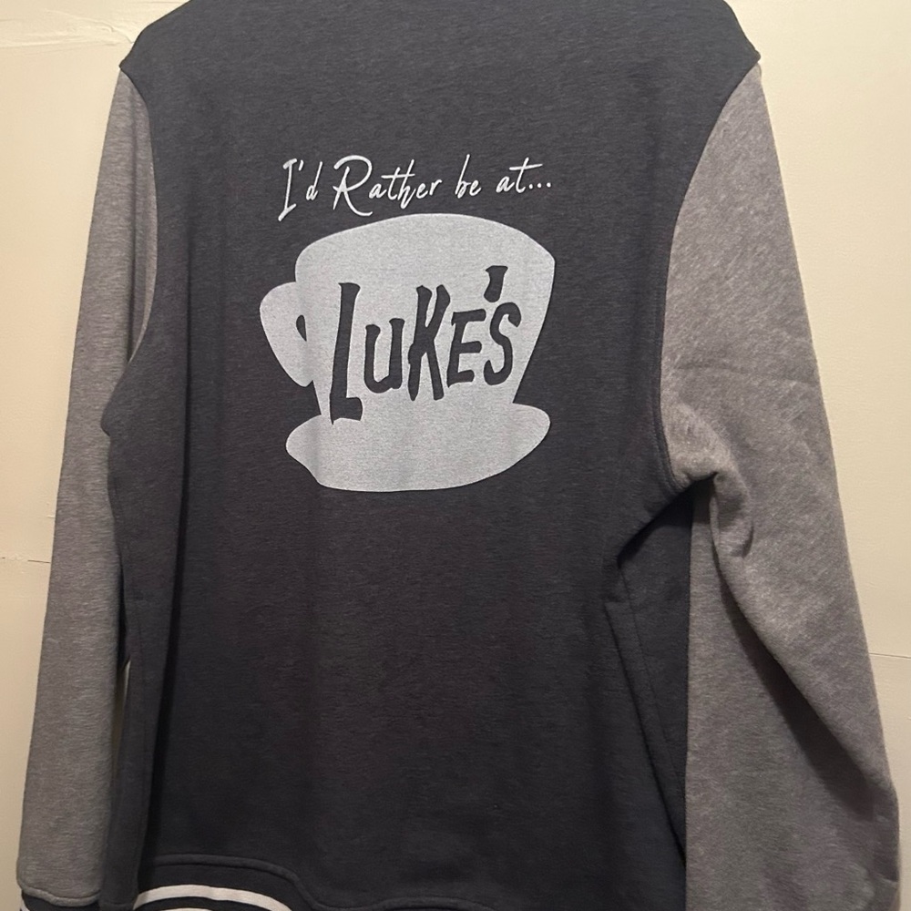 Gilmore Girls Luke’s Diner Gray XL Women's Jacket